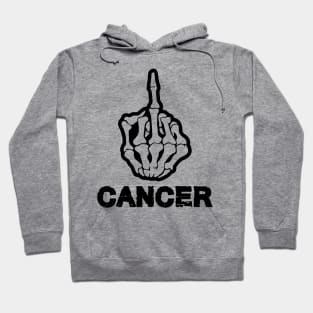 F Cancer - Black Hoodie